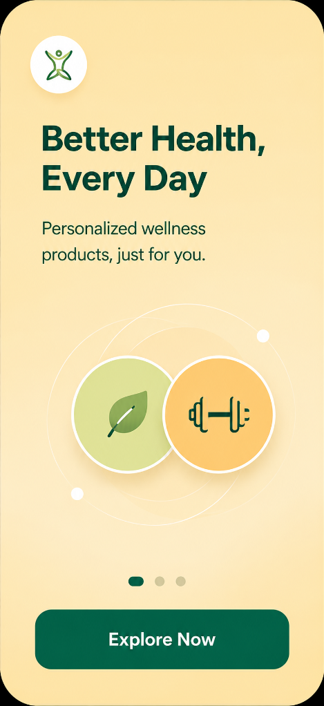 Food App Mockup 1