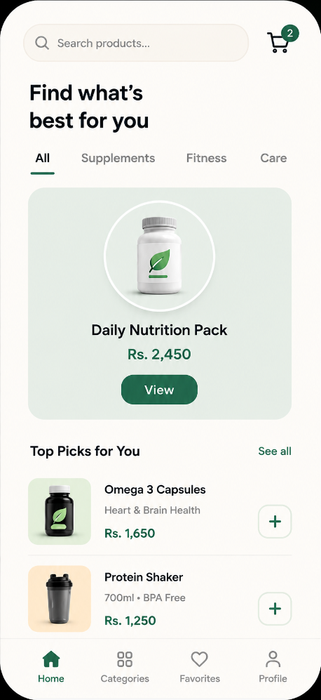 Food App Mockup 2