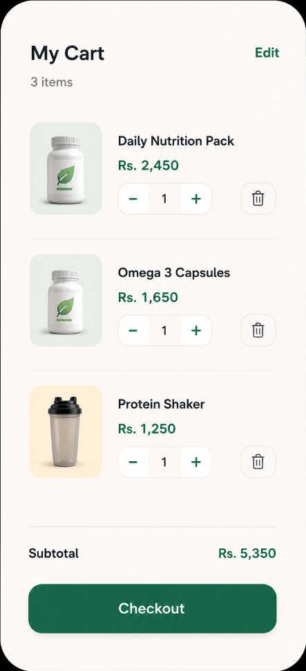 Food App Mockup 3