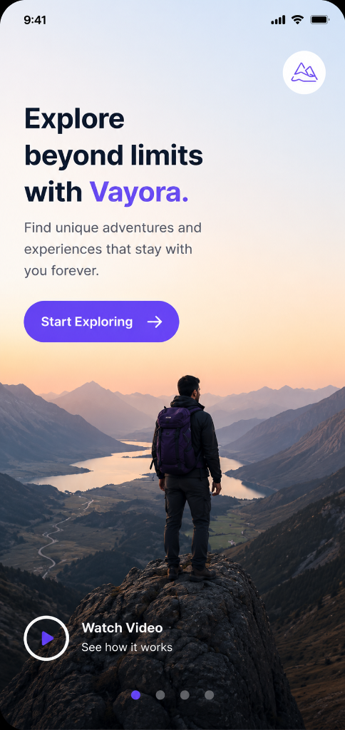 Vayora Screen 1